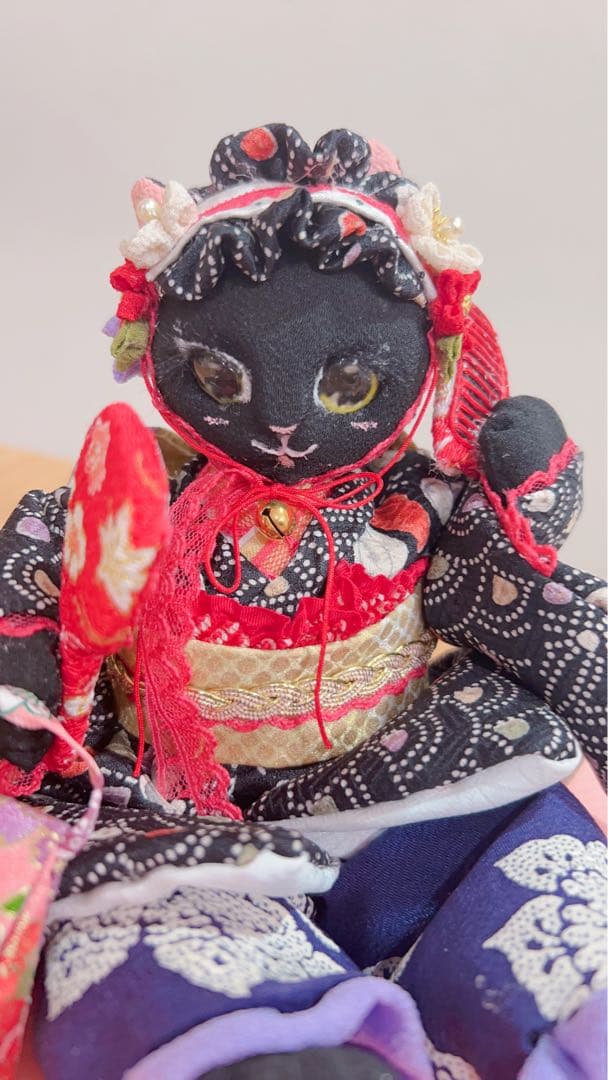 着物黒猫