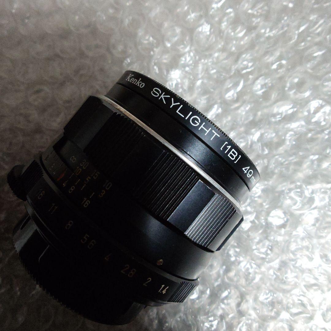 希少 前期型 8枚玉 Super takumar 50mm f1.4