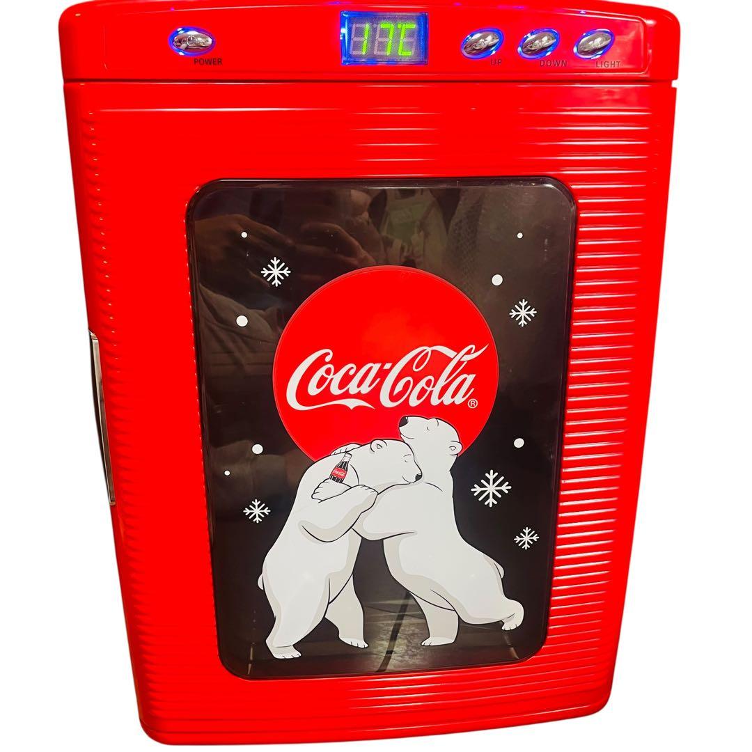 美品　海外限定 Coca-Cola 25L 冷温庫 ポーラーベア デジタル表示
