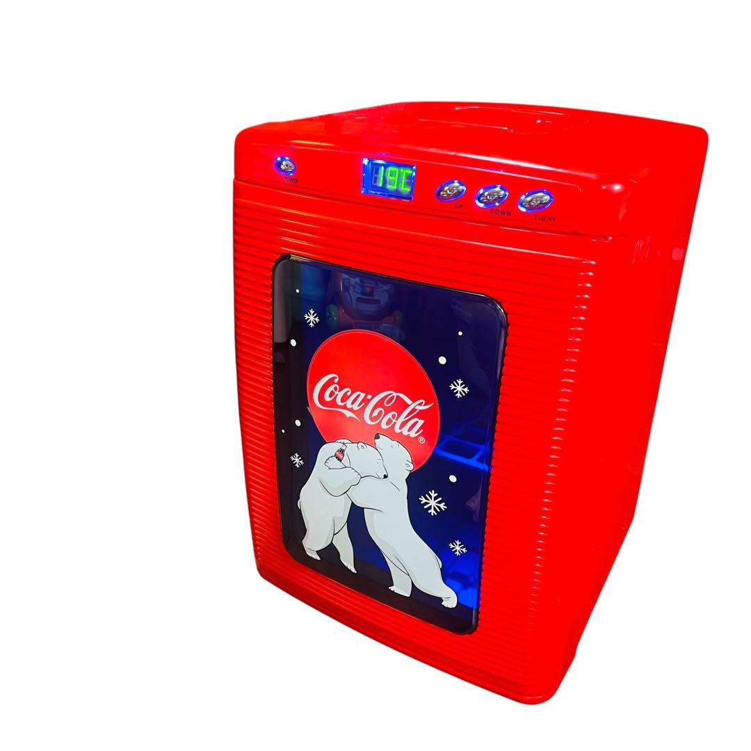 美品　海外限定 Coca-Cola 25L 冷温庫 ポーラーベア デジタル表示