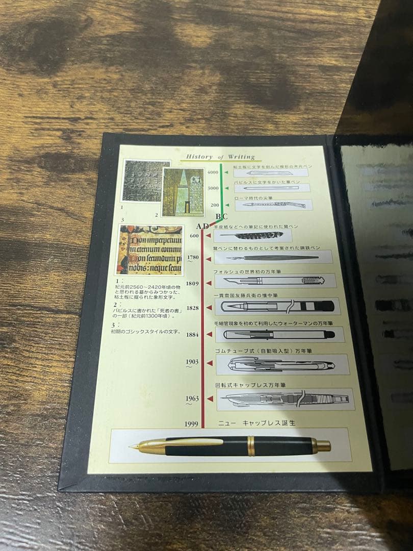 特殊合金　キャップレス　万年筆　パイロット