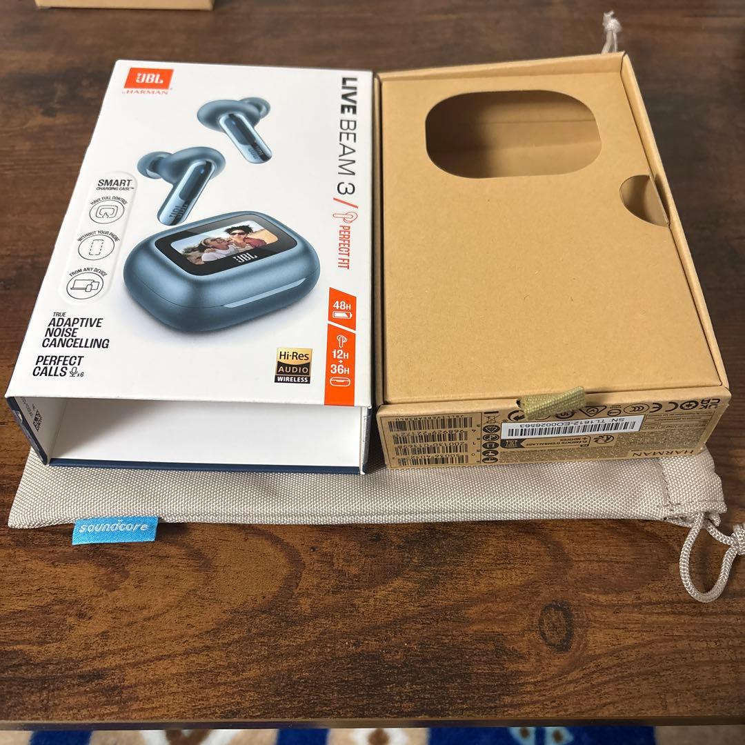 イヤホン JBL LIVE BEAM 3