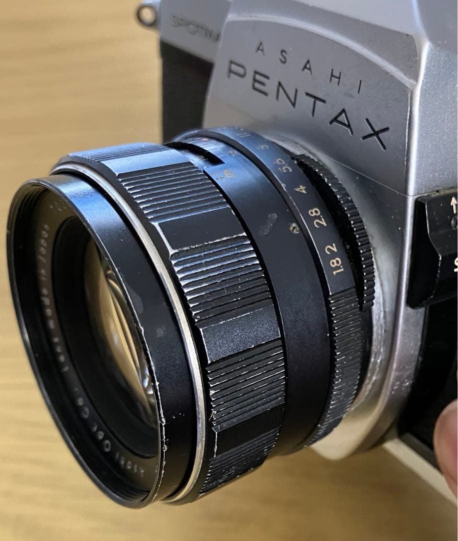 《動作品》PENTAX SP + 55/1.8標準レンズ付きa256