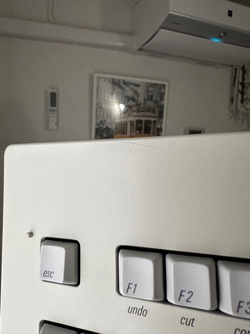 初代 Apple extended keyboard US配列 USBアダプター