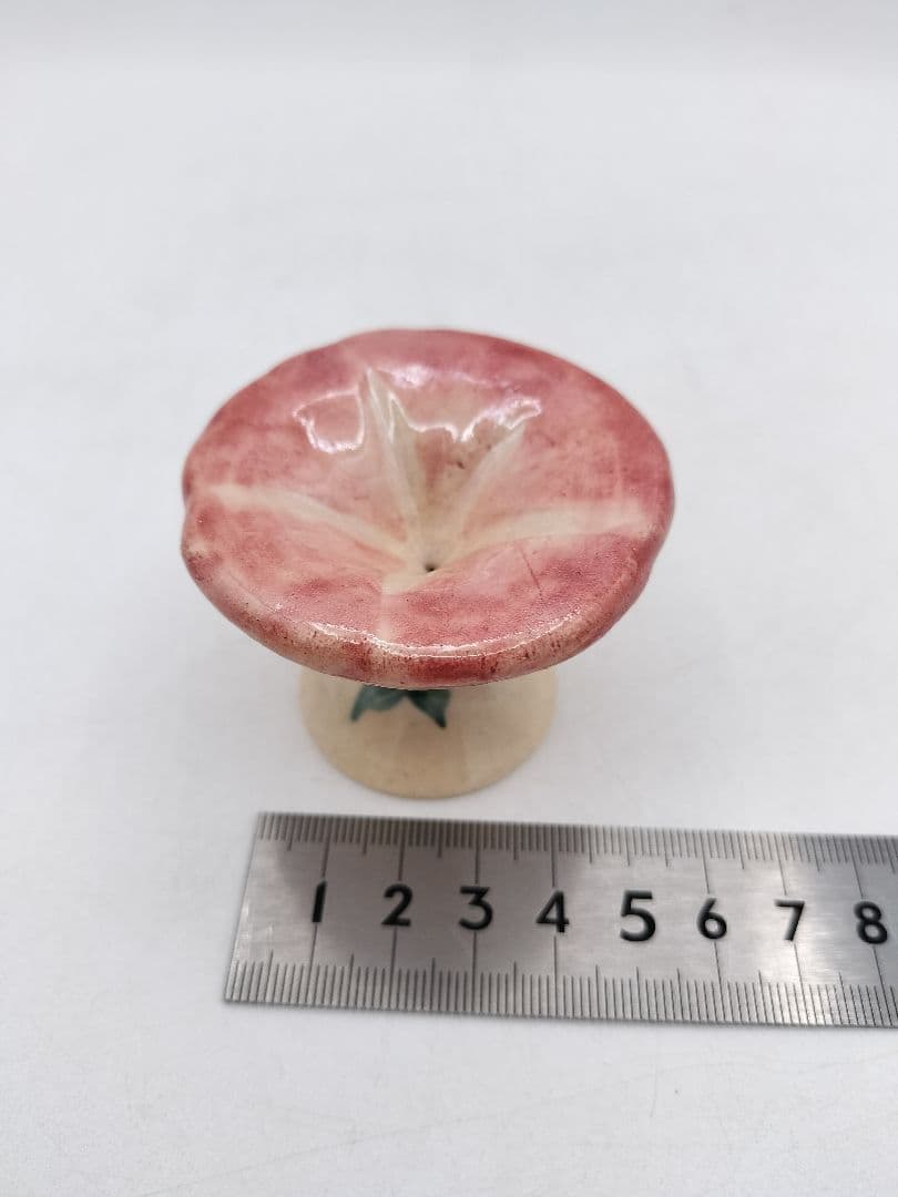 c933 蓋置 朝顔 楽入 木箱 茶道具 古物
