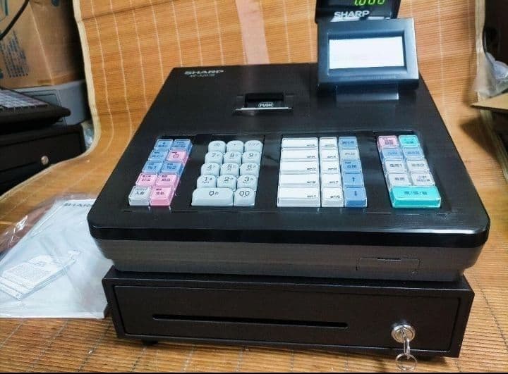 美品シャープレジスター　XE-A207　PC連携売上管理設定無料　020700