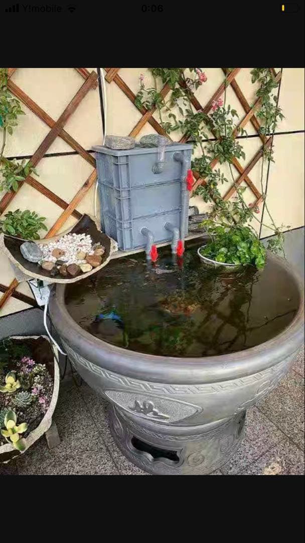 三段式ろか ろ材1段満タン付き市場最強万能濾過装置池大型水槽濾過層最強フィルター