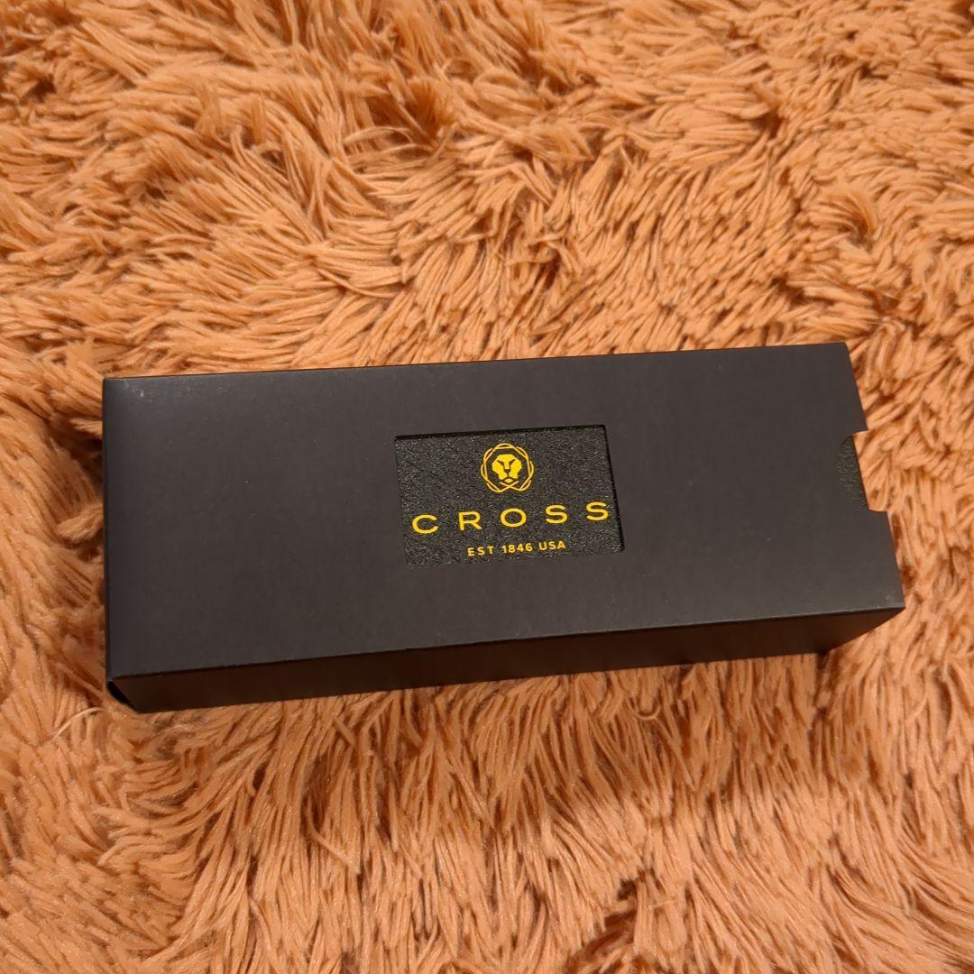 【お値下中・新品】CROSSブラックボールペン NAT0452-7　専用BOX付