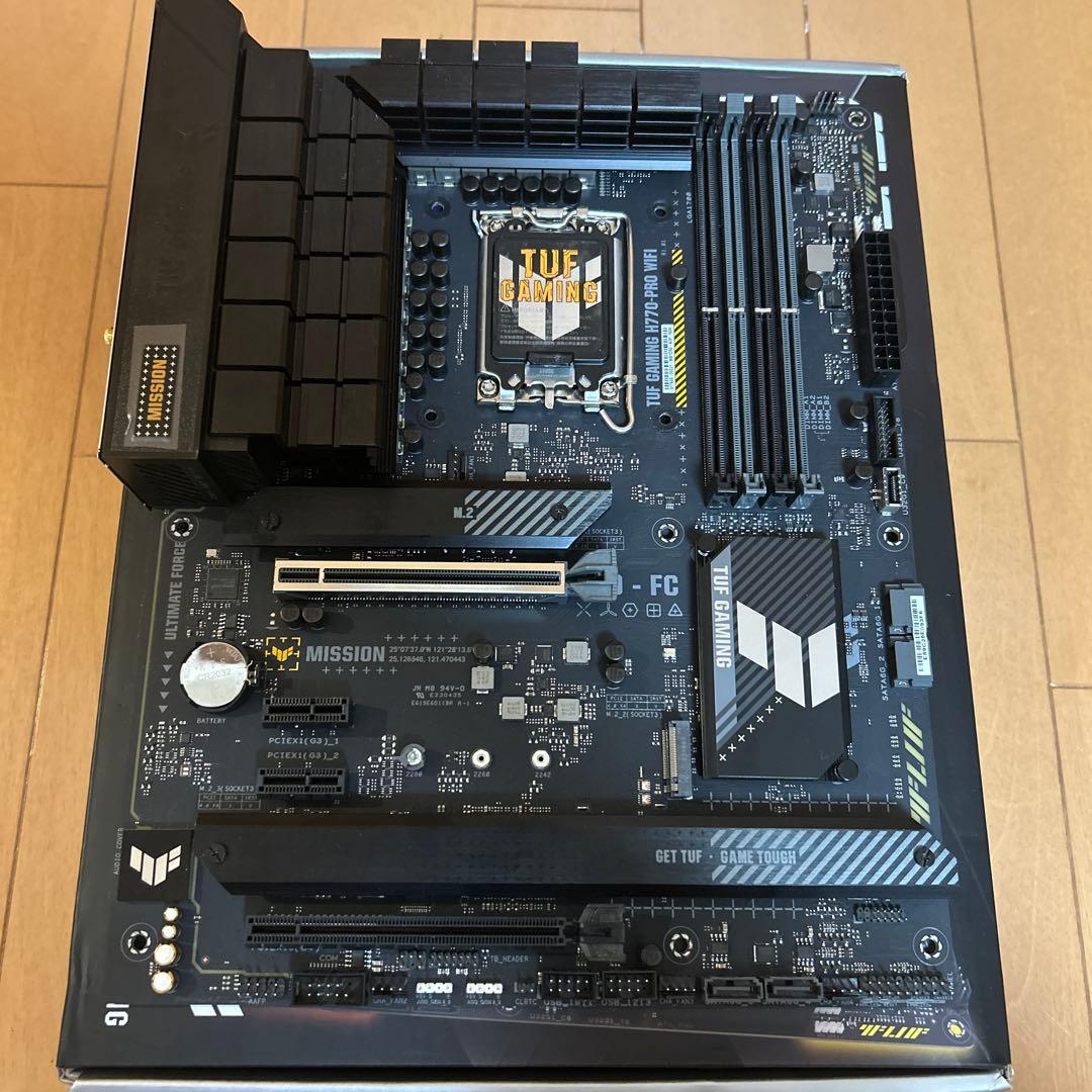 ASUS H770-PRO WIFI LGA1700 動作確認済み/訳あり