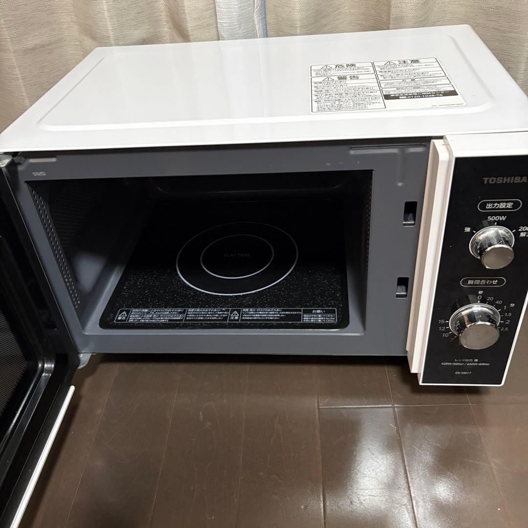 電子レンジTOSHIBA 東芝　単機能電子レンジ 500W/200W 強