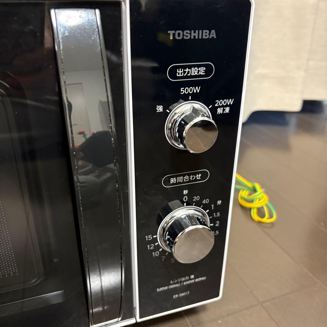 電子レンジTOSHIBA 東芝　単機能電子レンジ 500W/200W 強
