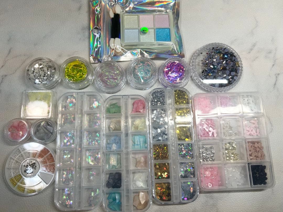 INITY Twinkle Gel 10個セット＋パーツセット