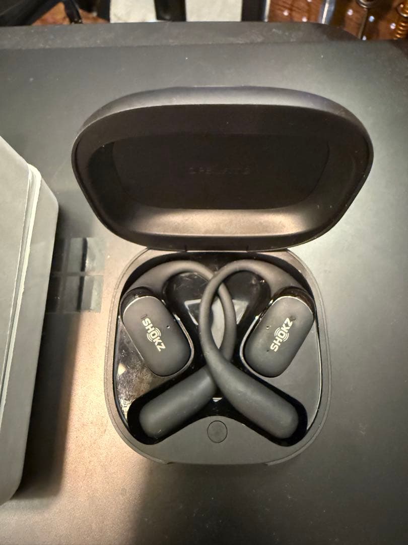 保証期間有り　Shokz OpenFit 2 ワイヤレスイヤホン ブラック