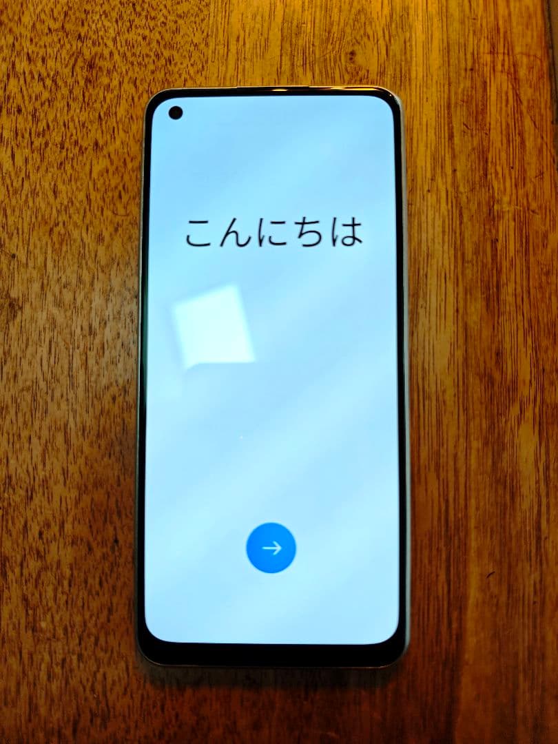 極美品 OPPO Reno9 A ムーンホワイト