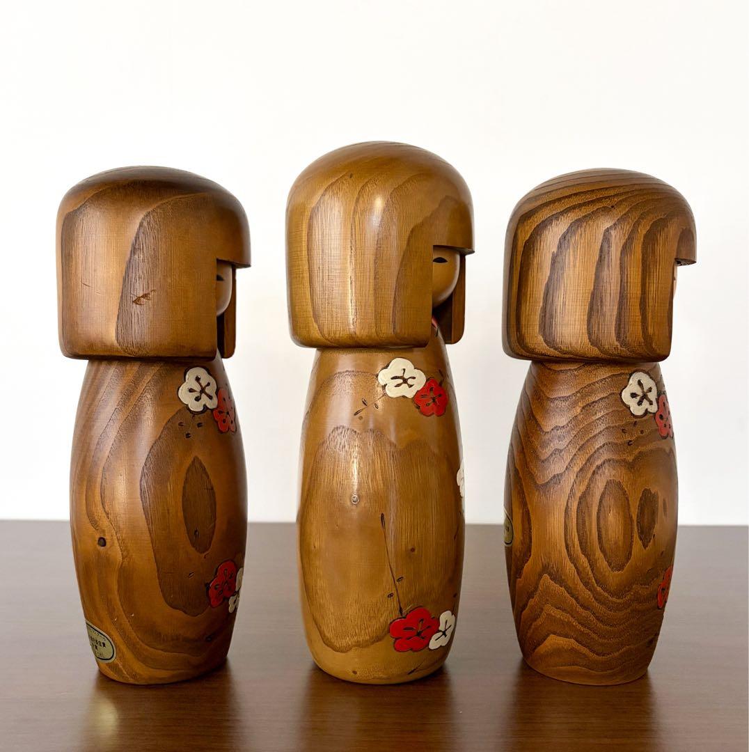 卯三郎 創作 こけし セット まとめ まとめて レトロ 可愛い kokeshi