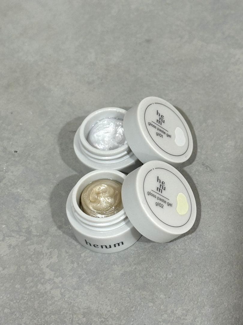 【henum】gloss paste gel 6色セット(特典付き)
