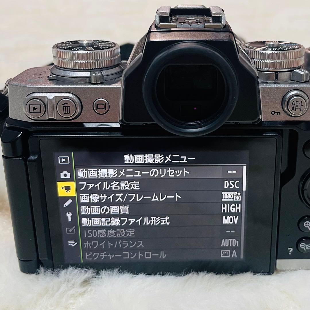 【大人気】zfc 16-50 VR レンズキット　シルバー ミラーレス一眼カメラ