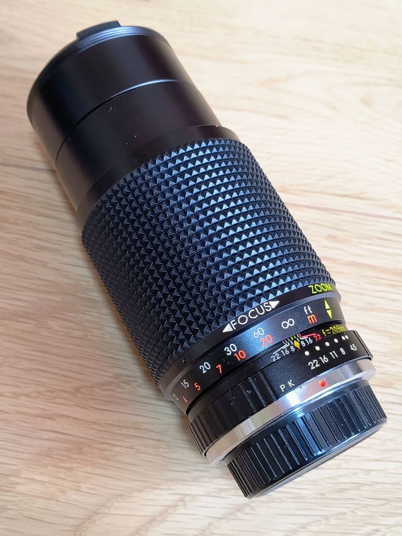 Super OZECK 80-205mm F4.5 PK 望遠レンズ
