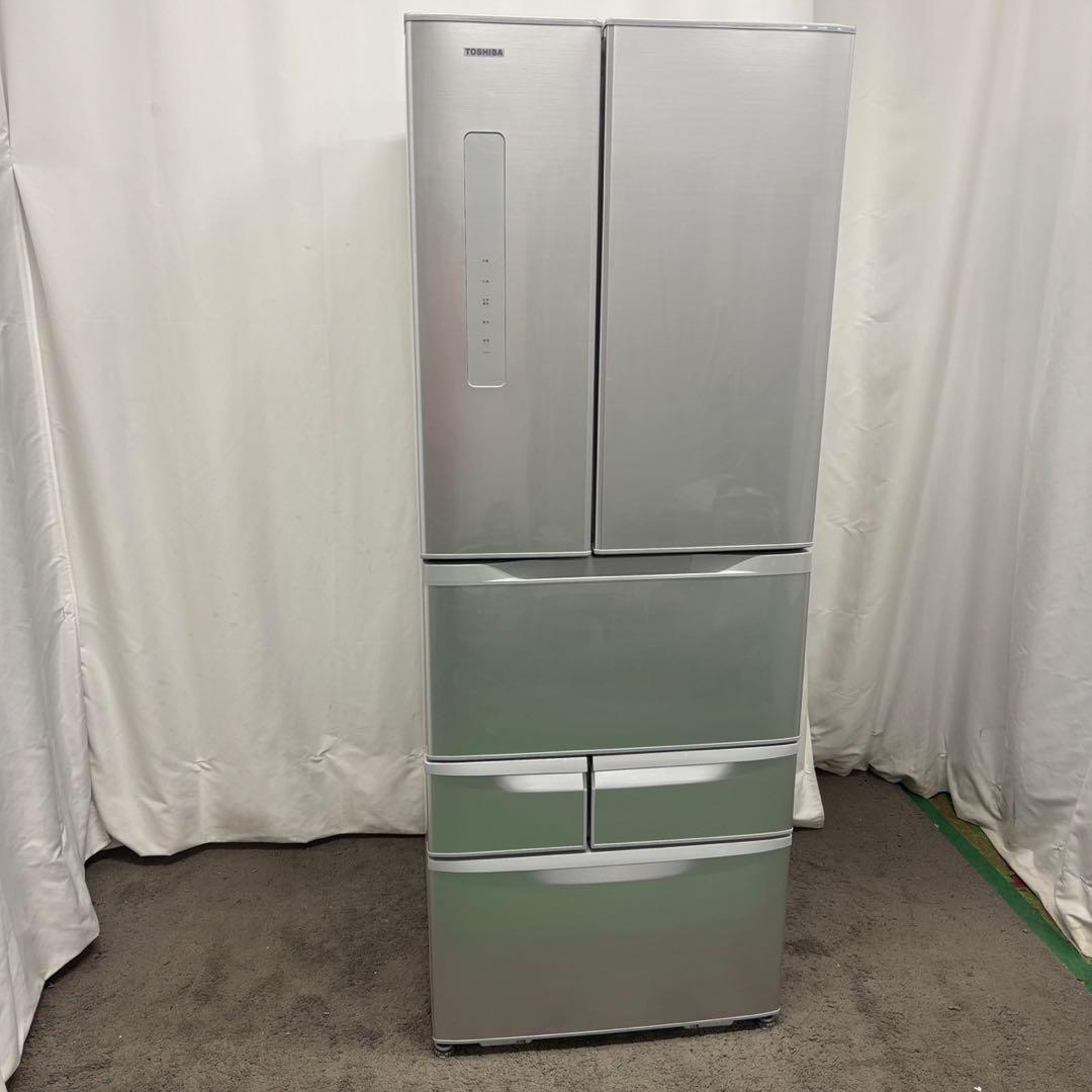 240　東芝　冷蔵庫　500ℓ-600ℓ　ベジータ　観音開き　設置無料　安い‼️