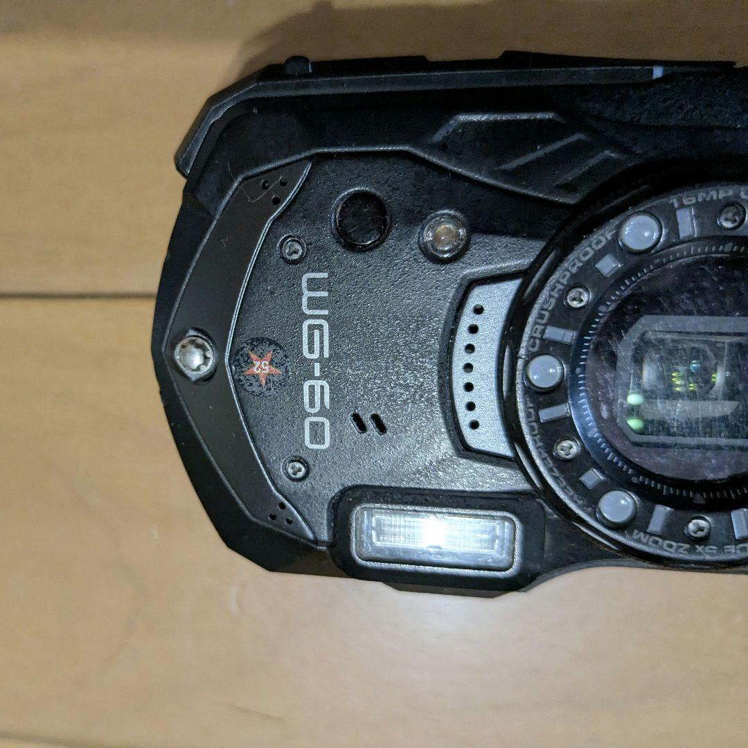 RICOH WG-60 ブラック タフネスデジカメ【動作確認済】
