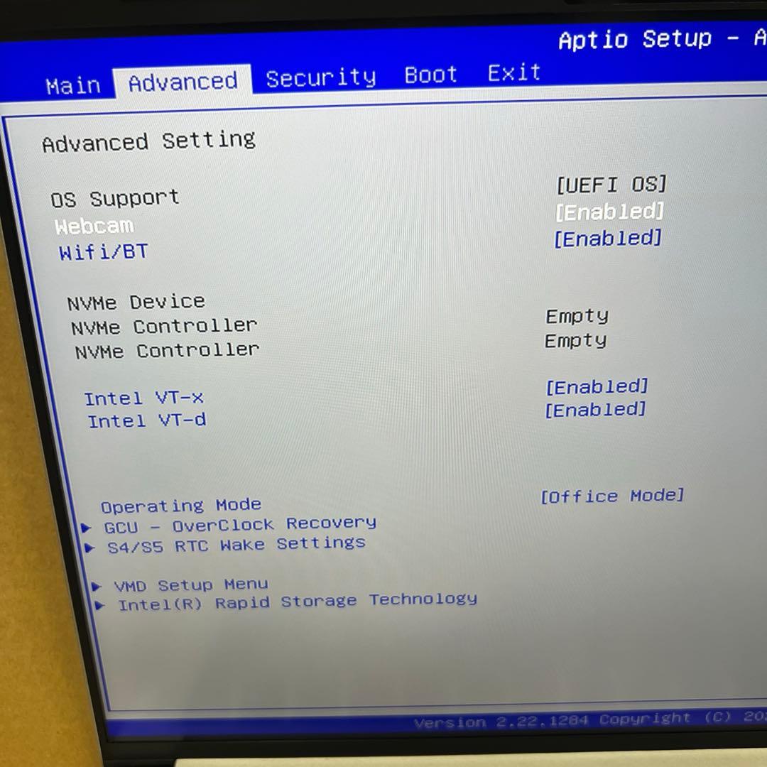 i7-1260P 16GB SSDなし　ジャンク扱い