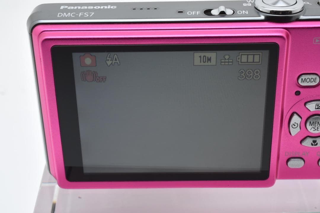 【美品/豪華セット】Panasonic LUMIX DMC-FS7 ピンク 人気