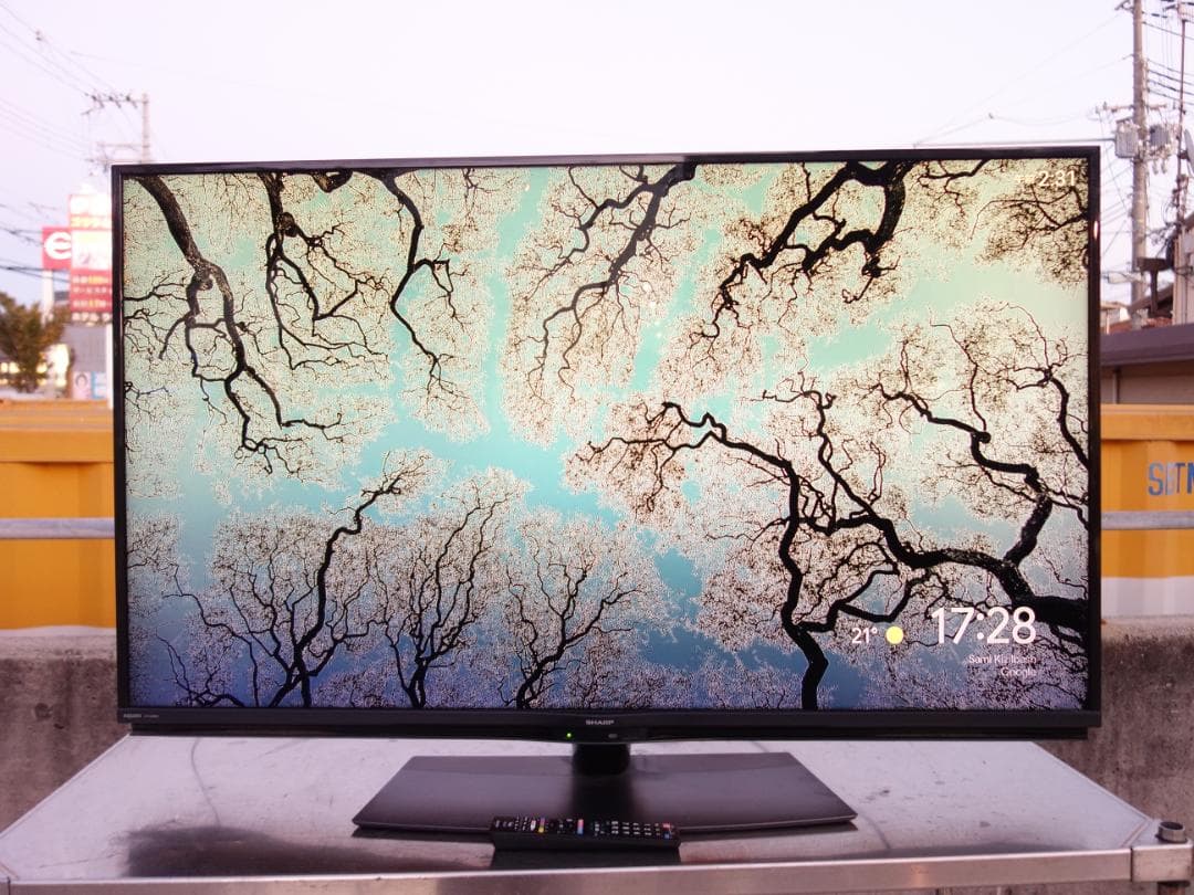 M▽シャープ 液晶テレビ AQUOS Android TV (27978)