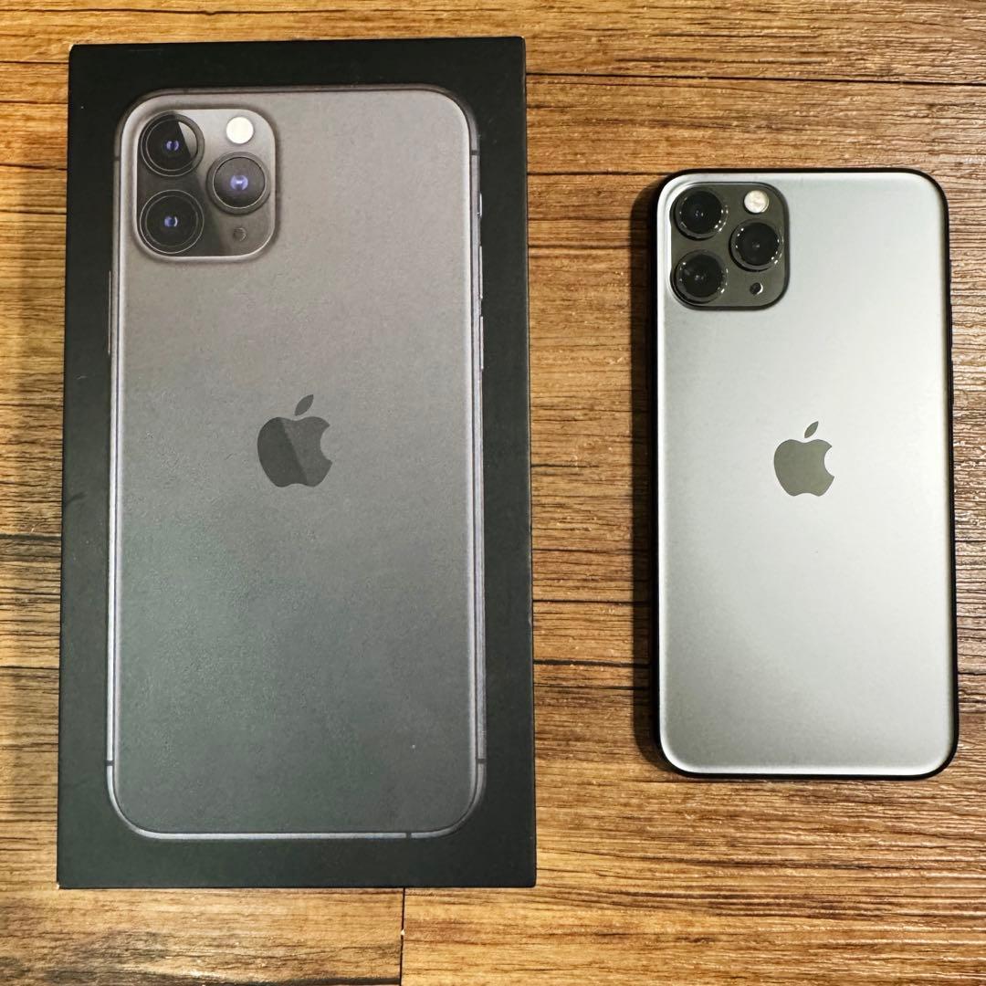 iPhone11pro 香港版 スペースグレー 256GB 電池ディスプレイ交換