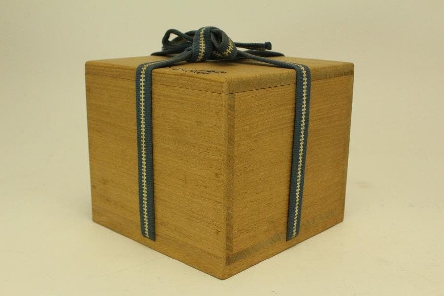 茶道具 高取焼 鬼丸雪山作 茶碗 共箱 未使用(メ1816)
