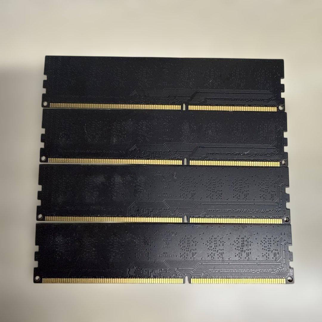 Team 4GB DDR3 1600メモリー 4枚セット