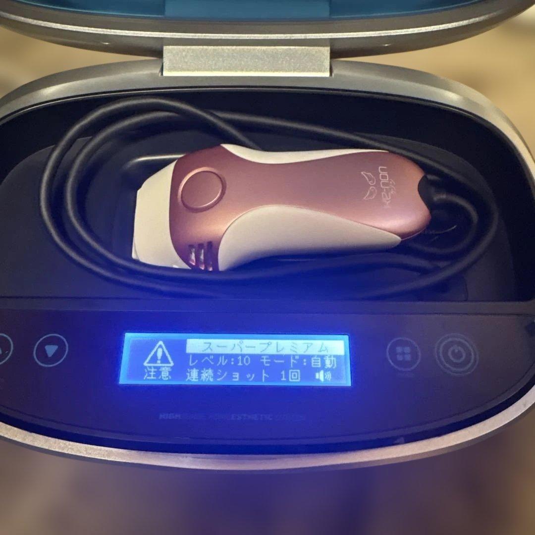 ke-non ケノン 脱毛器 ピンクゴールド Ver 8.4 眉毛脱毛器付き