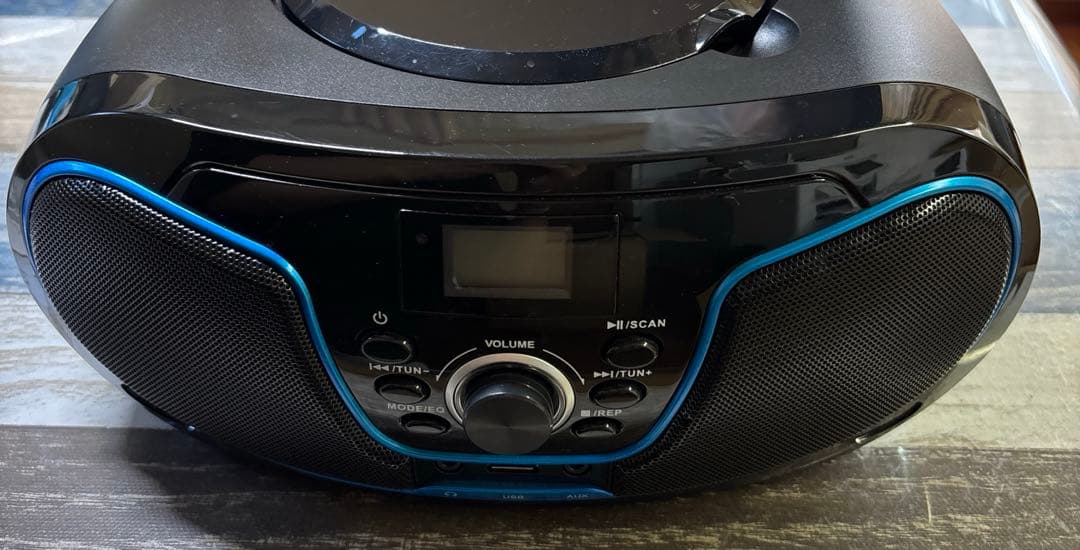 LONPOO ステレオ CDプレーヤー bluetooth対応 FMラジオ MP