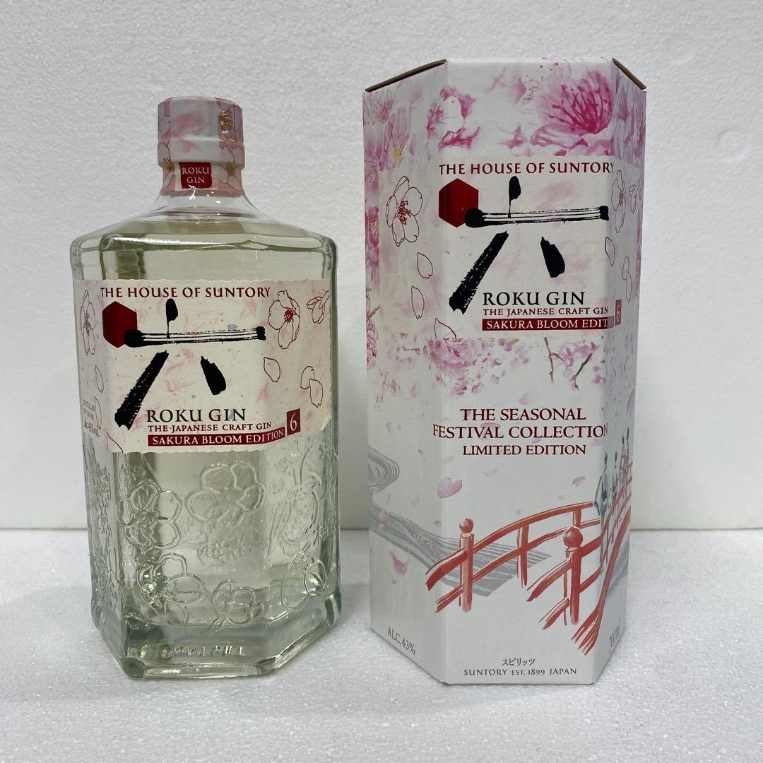 六、ジン、クラフトジン、桜、サクラブルーム