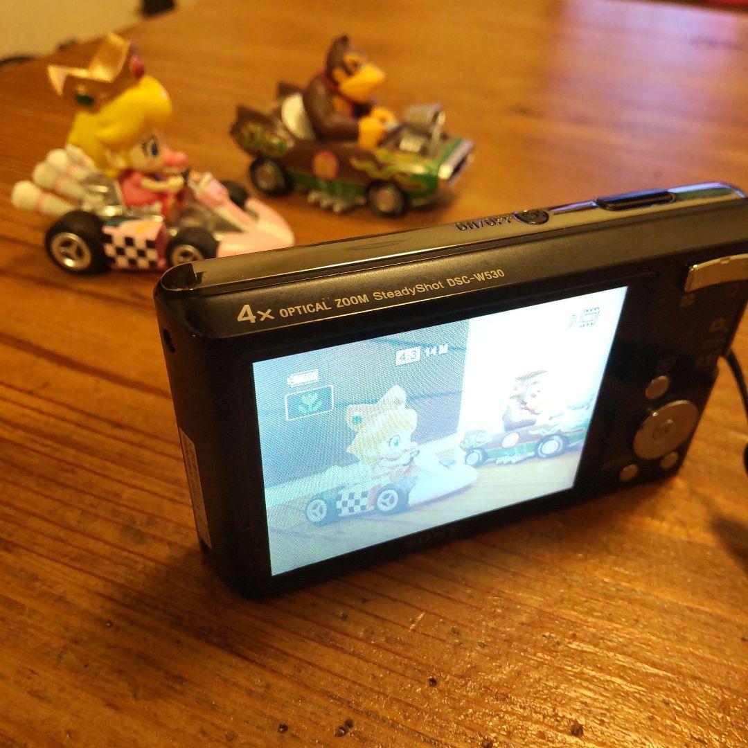 ソニー SONY Cyber-Shot DSC-W530 デジカメ ブラック