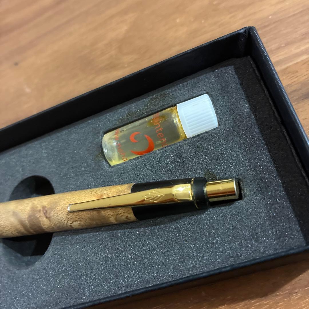 野原工芸　新型シャープペンシル　 限定木種バーズアイメープル