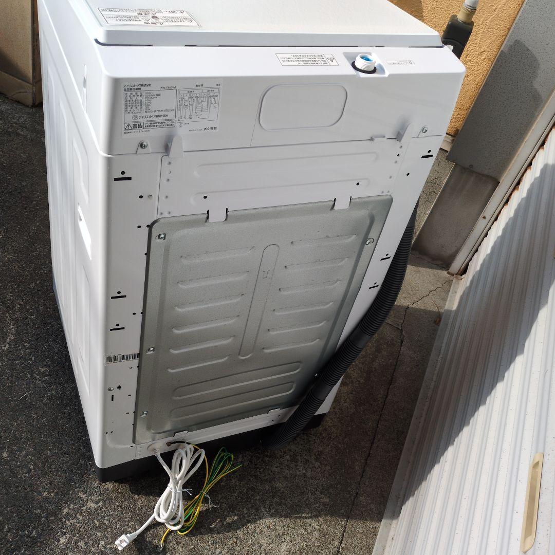 美品　送料込み　アイリスオーヤマ　全自動洗濯機 6.0kg IAW-T605WL