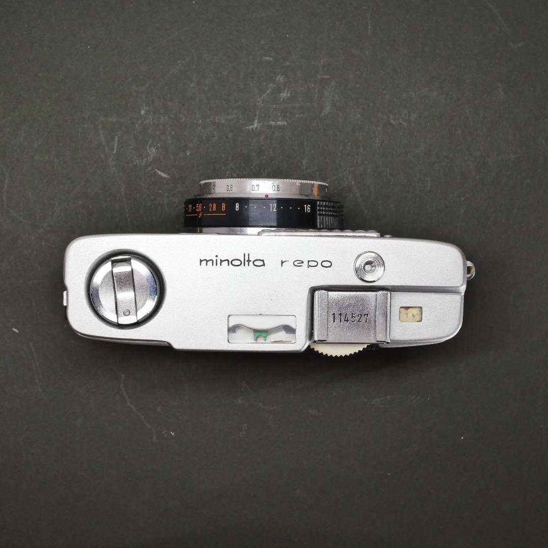 ミノルタのスタイリッシュカメラ minoltina-Pとrepo（初期型）