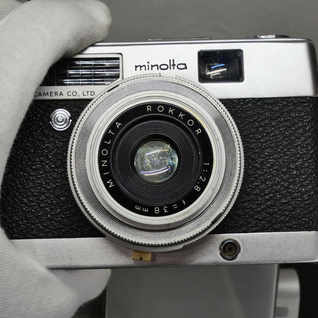 ミノルタのスタイリッシュカメラ minoltina-Pとrepo（初期型）
