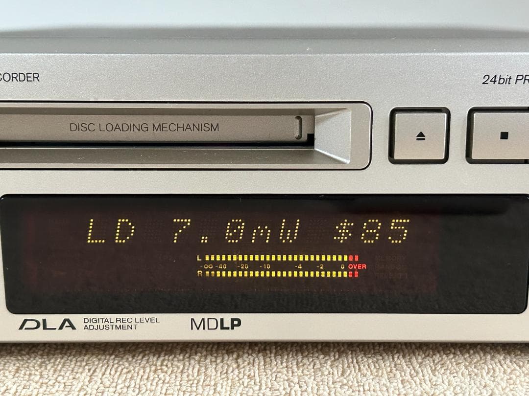 ONKYO オンキョー　MD-105TX　MDレコーダー　中古動作確認済