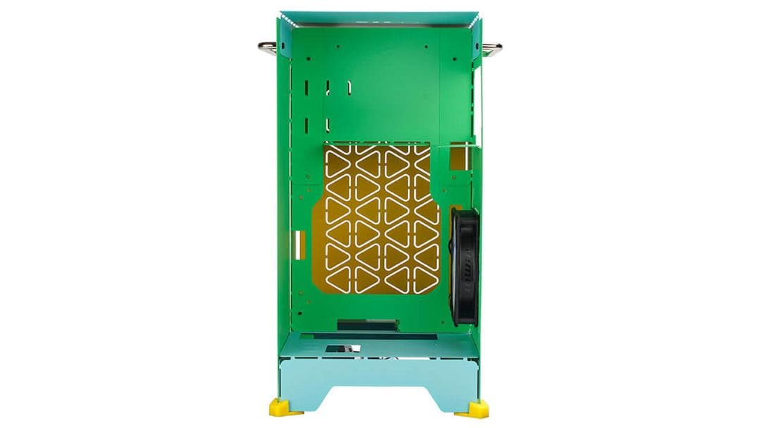 【新品】InWin POC Mini-ITX Tower Green/Yello