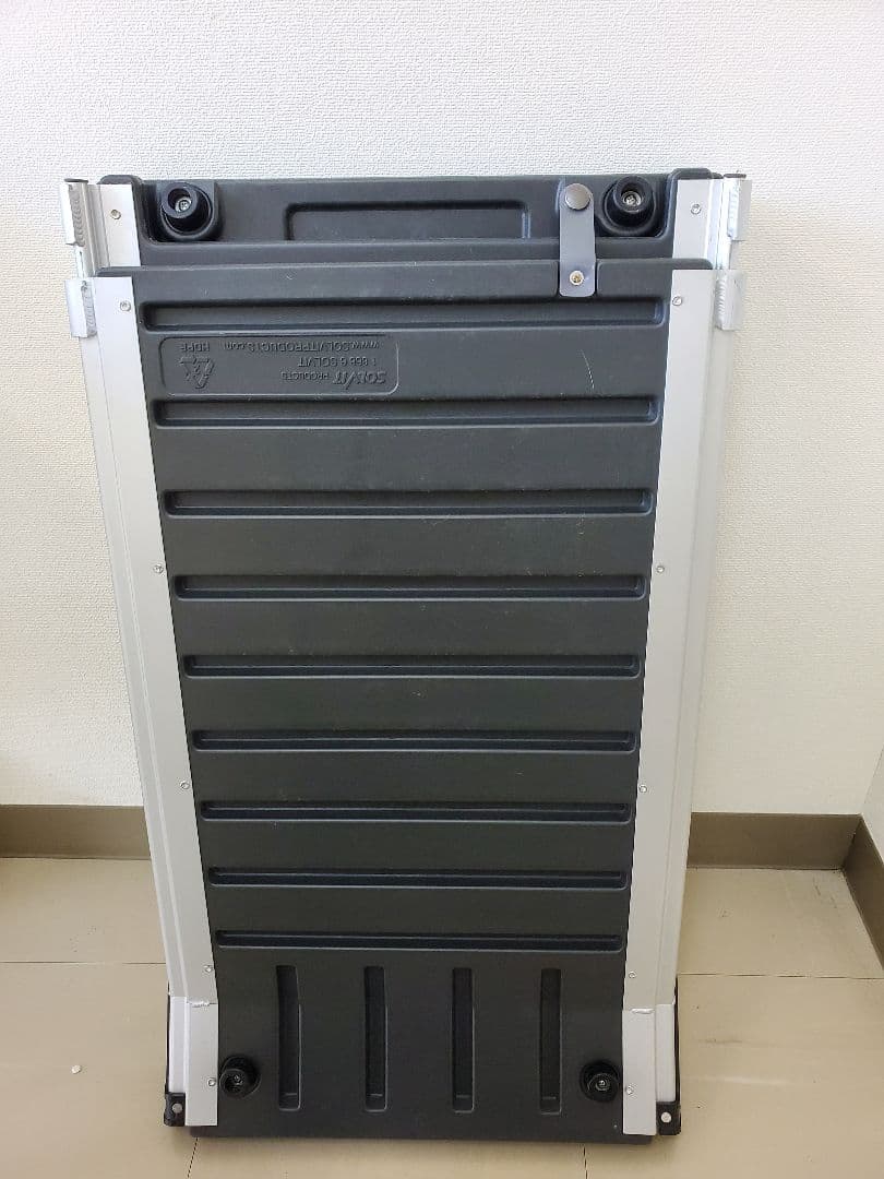 ペット用スロープ　ステップ　スライド式　大型犬用　耐荷重180キロ