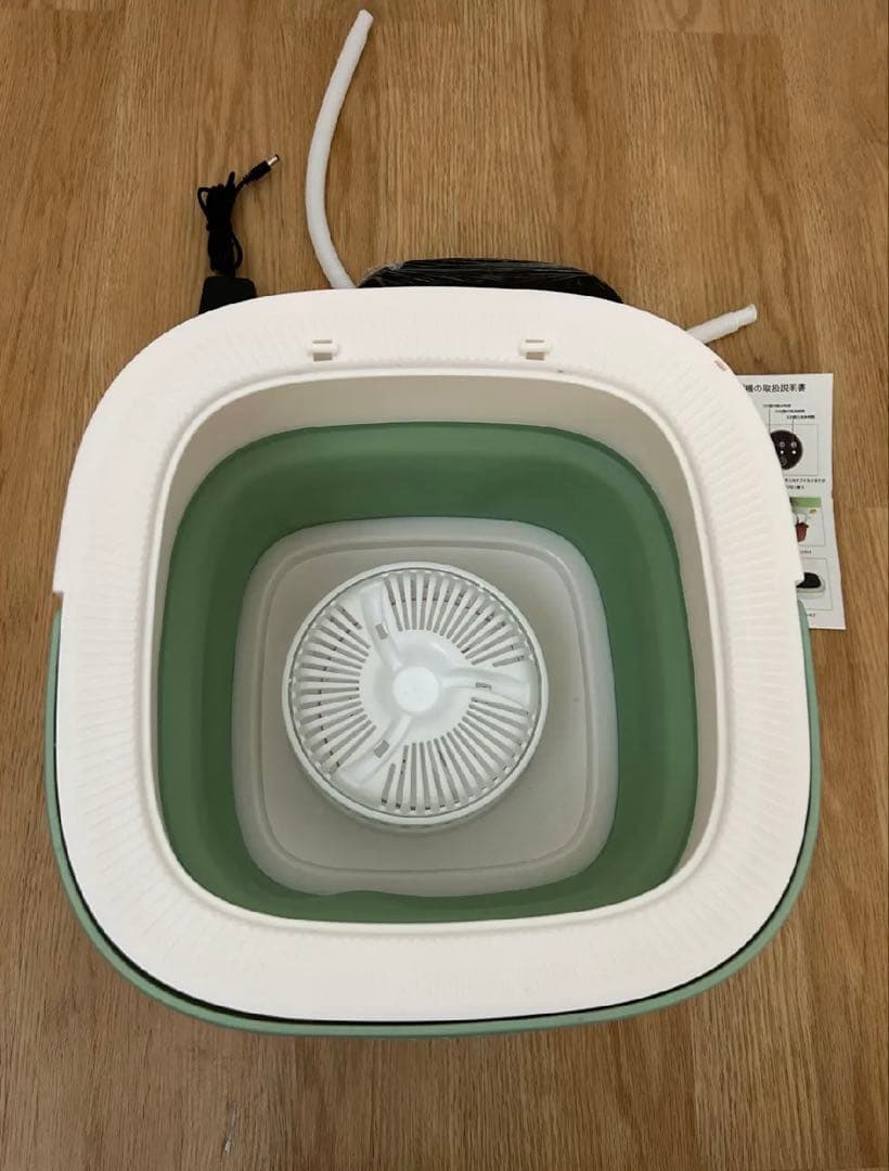 新品未使用 小型洗濯機 折りたたみ 12L