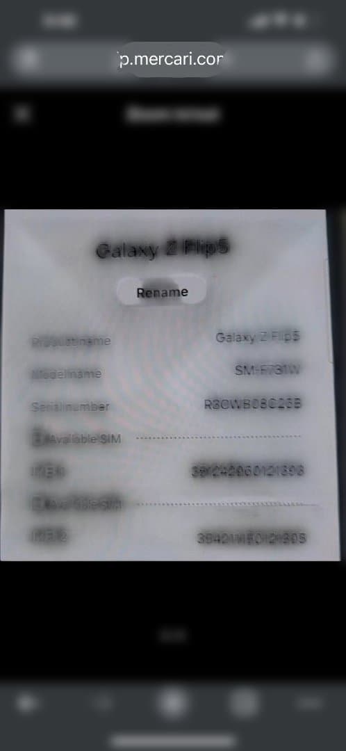 スマートフォン本体 Samsung Galaxy Flip 5