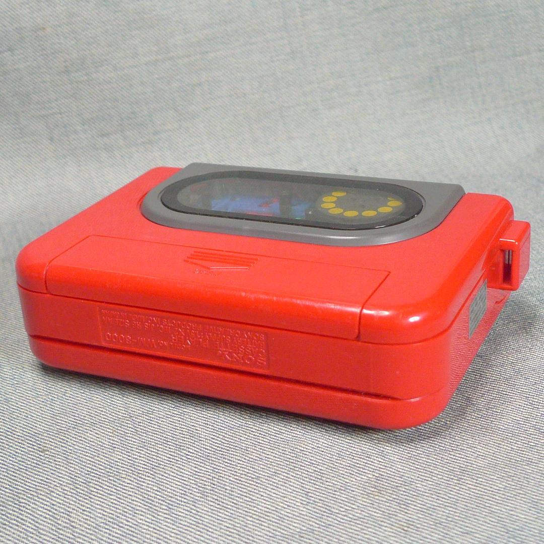 y760●ソニー ウォークマン WM-3000 レッド ジャンク◇カセット