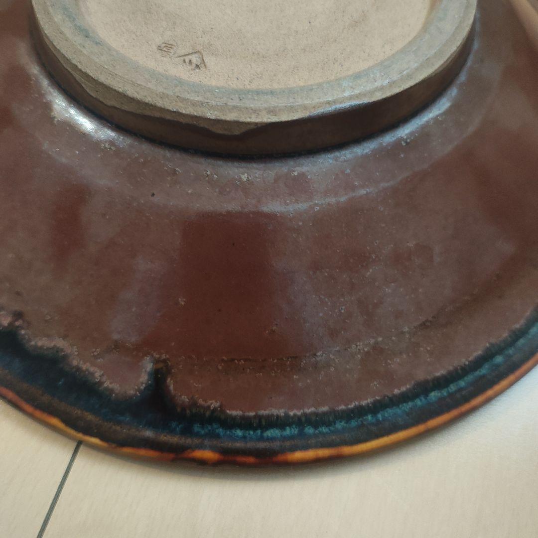 小石原焼 大皿 長期保管品 灰皿、花器にも