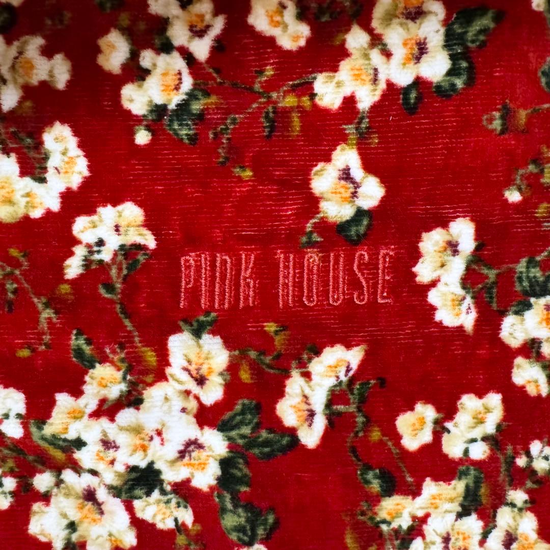 【新品未使用】PINK HOUSE バスマット いちご柄　花柄　ピンクハウス