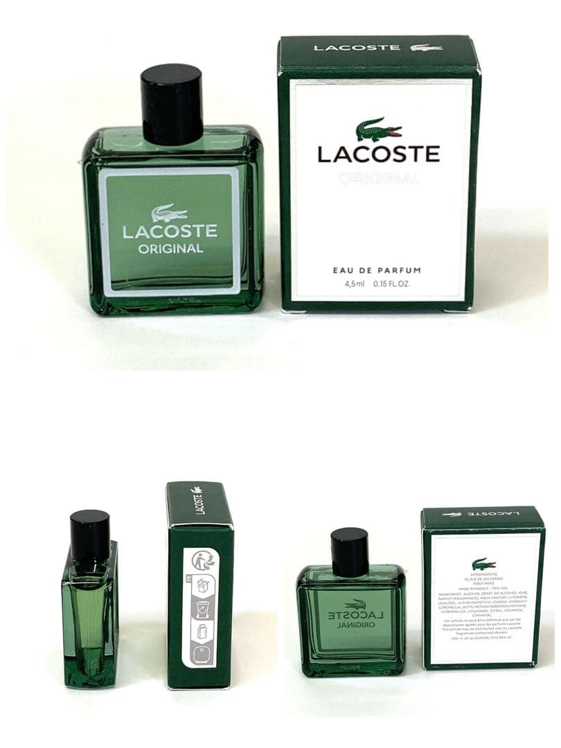 4723 新品未開封 LACOSTE ORIGINAL 100ml おまけ付き