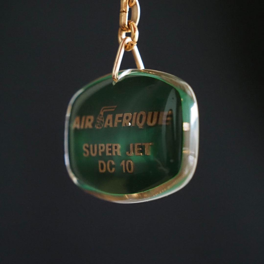 ブルボンキーホルダー「AIR AFRIQUE 」飛行機