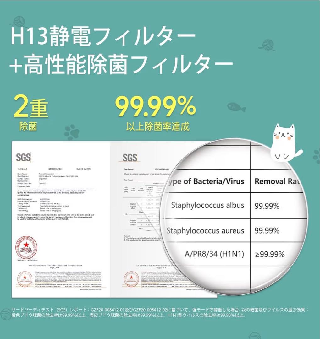 Levoit ペット専用空気清浄機