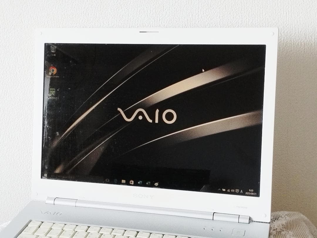 大画面 Sony VAIO 2GB 80GB WiFi OFFICE付